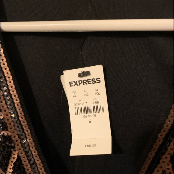 NWT Sequin Express Party Dress - Picture 7 of 7